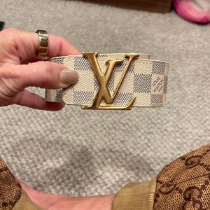 Authentic Louis Vuitton belt size 110